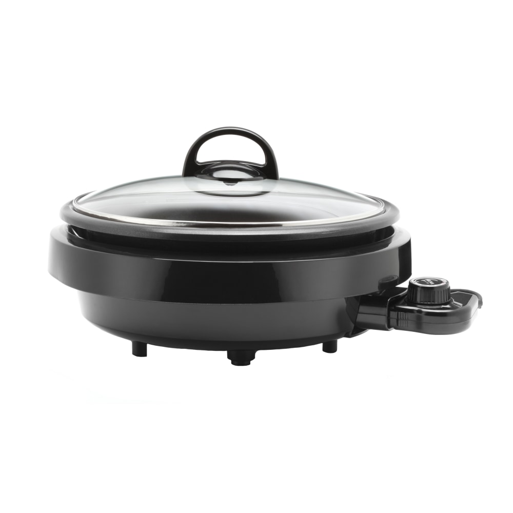 Aroma ASP-137B 3-Quart 3-In-1 Grillet, 7-5/16inH x 12-5/8inW x 13-5/8inD, Black MPN:ASP-137B