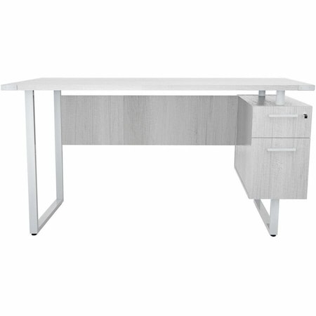 Office Desk, 24 1/8 in D X 30 in H, 62 1/4 in W X MPN:5513WAH