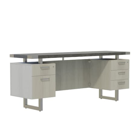 Credenza, 20 in D X 29 1/2 in H, 72 in W X MPN:MRCBF7220SGY