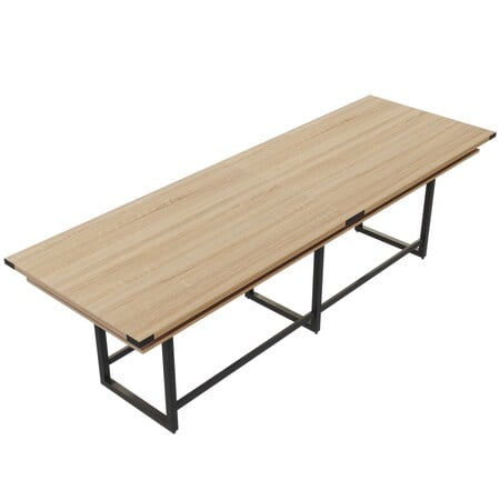 Conference Table, Steel Frame, Black MPN:MRH12SDD