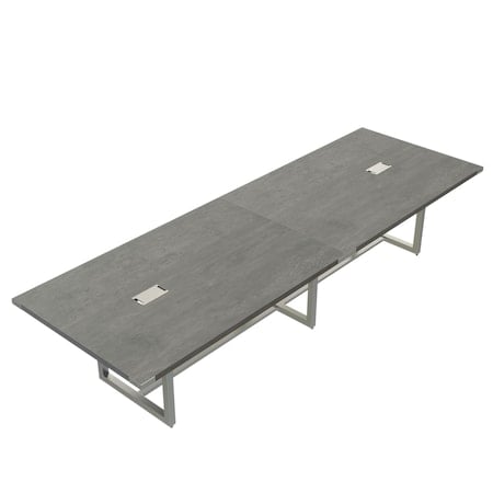 Conference Table, Steel Frame, Silver MPN:MRS12SGY