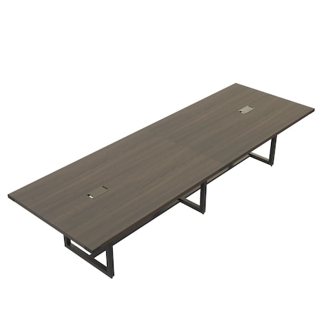 Conference Table, Steel Frame, Black MPN:MRS12STO