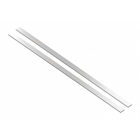 Strips, 36 in L, 2 in W, 1/8 in H, Mirror MPN:20236