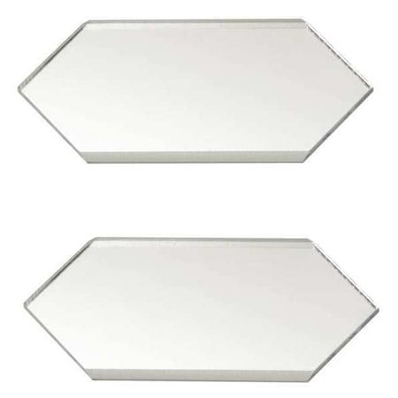 Seam Plates, 3 in L, 1 1/2 in W, 1/8 in H, Mirror MPN:32502