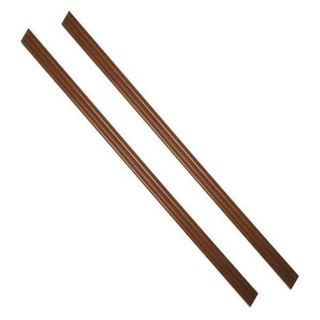 Strips, 36 in L, 1 1/2 in W, 1/4 in H, Wood Grain MPN:55236