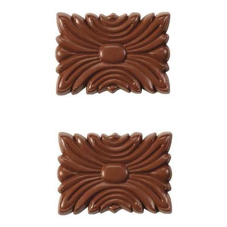 Seam Plates, 3 in L, 1 1/2 in W, 1/4 in H, Royal Oak MPN:63502