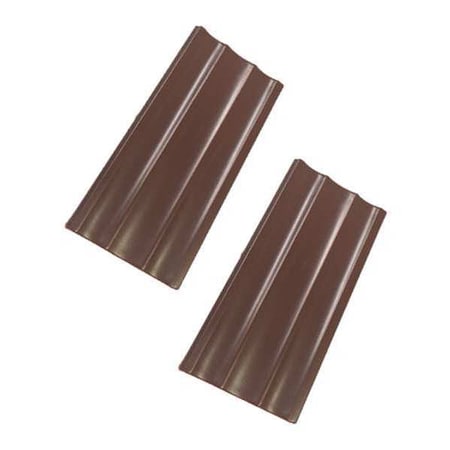 Contemporary Seam Plates, 3 in L, 1 1/2 in W, 1/4 in H, Royal Oak MPN:63512
