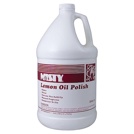 Furniture Cleaner and Polish, Lemon, PK4 MPN:1001517