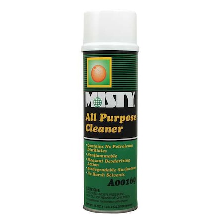 All Purpose Cleaner, 19 oz, Aerosol Can, Citrus, 12 PK MPN:1001583