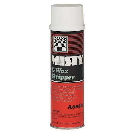Misty X-Wax Wax Stripper, 18 oz, Aerosol, 12PK MPN:1033962