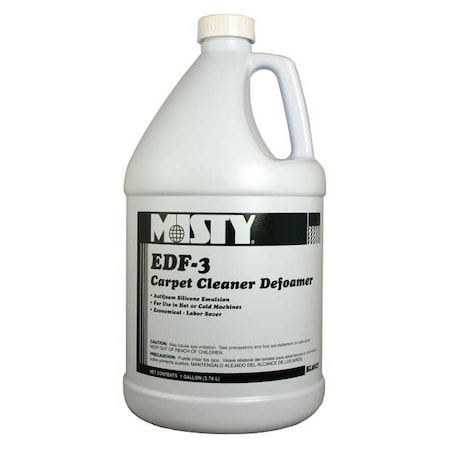 Carpet Cleaner Defoamer, Jug, 1 gal, PK4 MPN:1038773