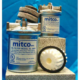 Mitco 264fm Complete Fuel Oil Filter W/Felt Filter Element Small 15 Gph Flow Rate 264FM