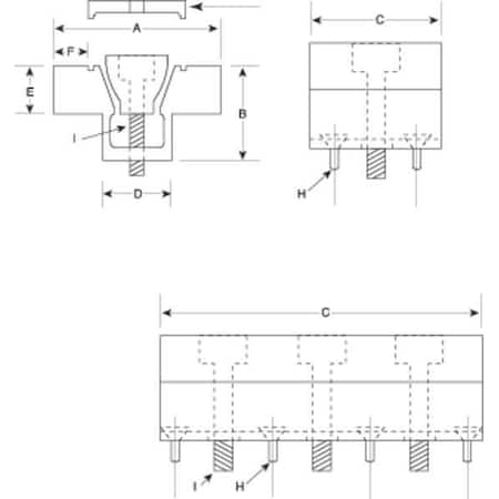 Machinable Channel, Wedge, 2in, 1-1/4in MPN:60101