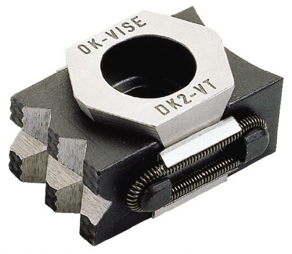 12,000 Lb Holding Force Single Vise Machinable Wedge Clamp MPN:47140