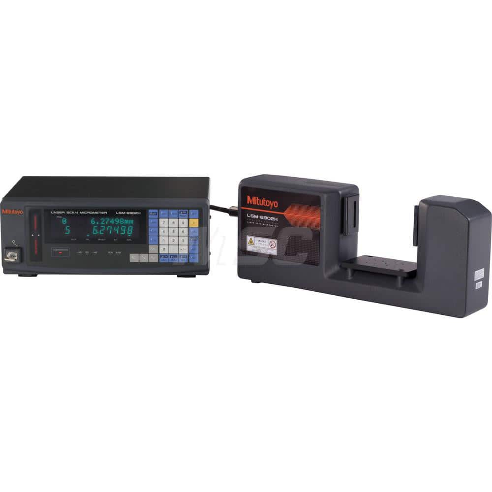 Laser Scan Micrometer: Digital, 0.02 in to 2.36 in MPN:544-499-1A