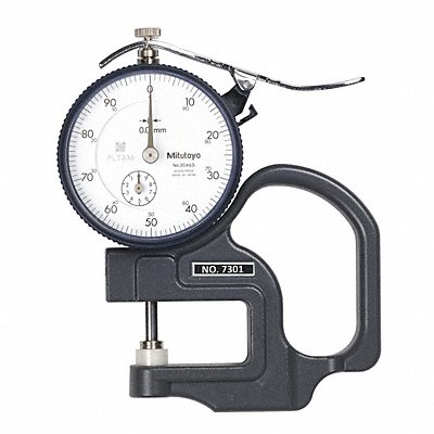 Dial Thickness Gauge Accuracy +/-0.015mm MPN:7301A