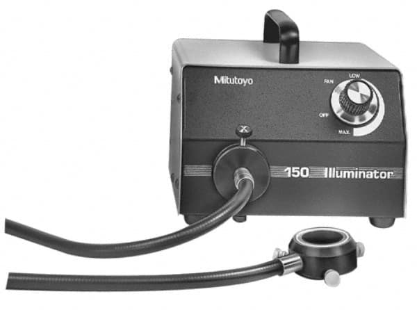 100 Watt Fiber Optic Halogen Ring Light Illuminator MPN:176-366A