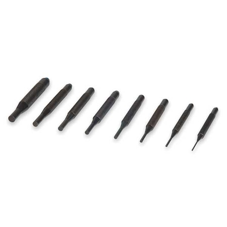 Drive Pin Punch Set, 8 Pieces, Steel MPN:985-119