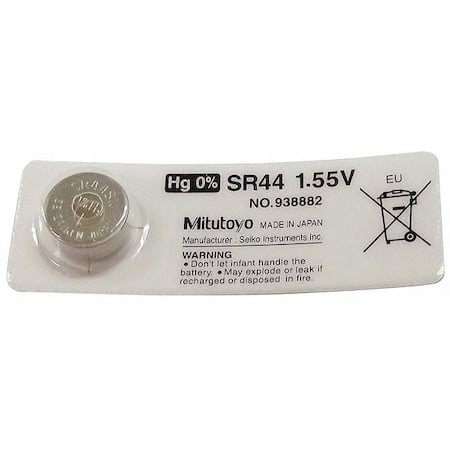 Battery SR44 (Brand Mitutoyo) MPN:938882