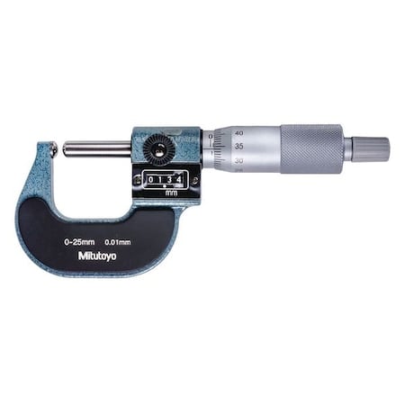 0-25MM Outside Micrometer-Shperical Anvil & Spi MPN:295-215