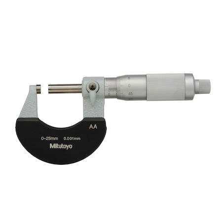 Micrometer, Outside, 0-25mm MPN:102-313