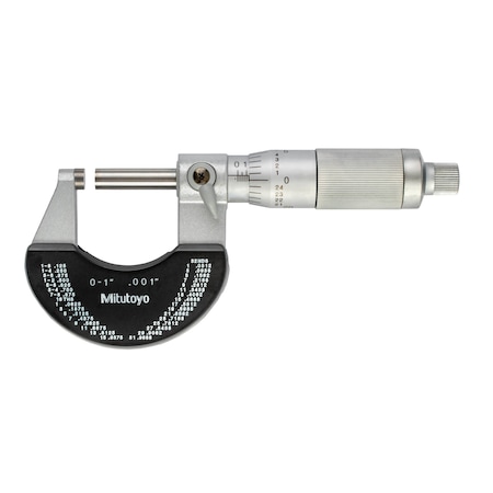 Micrometer, Outside, 0-1