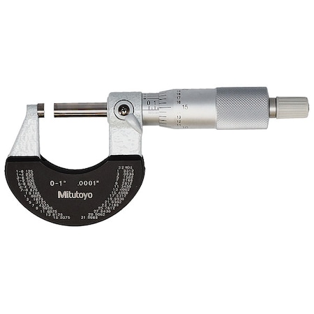 Outside Micrometer, 0-1 in Range MPN:102-327-10
