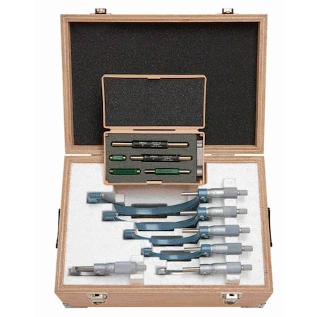 0 - 6 INCH, MICROMETER SET w/Calibration MPN:103-907-40CAL