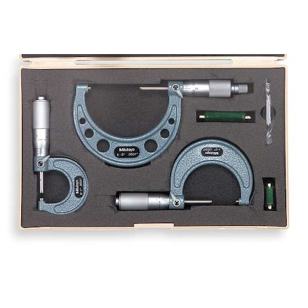 Micrometer Set, 0-3 In MPN:103-922