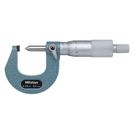 0 to 25/.01mm Point Micrometer W/C MPN:112-401