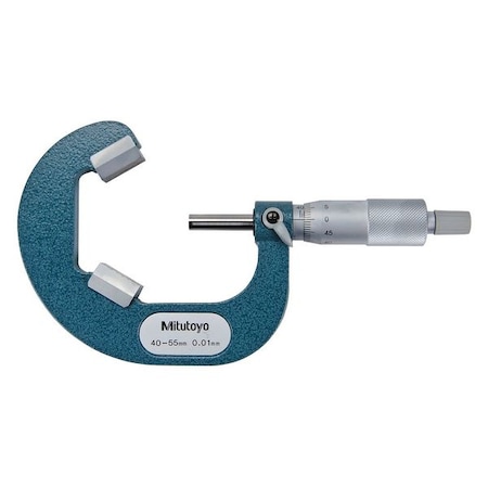 40 to 55/.01mm V to Anvil Mic MPN:114-104