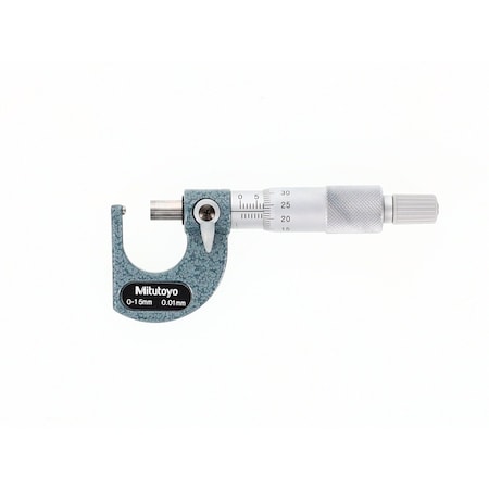 Micrometer, Tube, 0-15/.01mm MPN:115-101