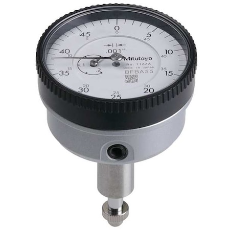 Dial Indicator, 0 in to 2 in, White MPN:1167A