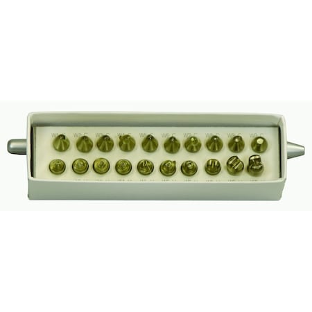 Tip Thread Set, W1-W10 10 pcs. 126-810 MPN:126-810