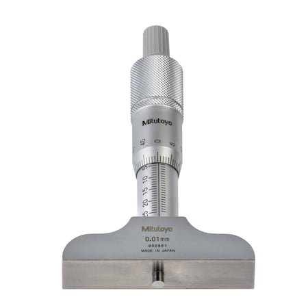 Micrometer, Depth, B-60 C-Tip 0-25mm MPN:128-103