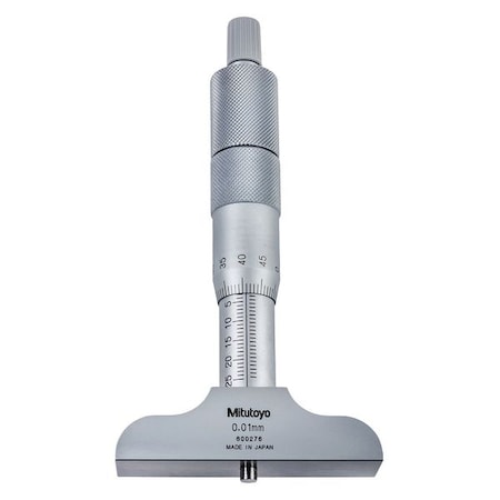 0 to 100mm Depth Micrometer Base to 60 MPN:129-111
