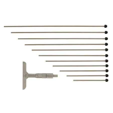 Depth Micrometer, 0 to 12, 4