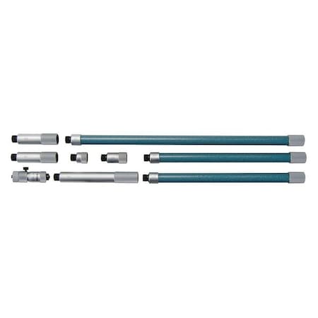 50 to 1000/.01mm Inside Micrometer w/ Extension Rod MPN:137-204