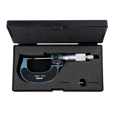 0 to 25/.01mm Point Micrometer W/Dc MPN:142-201