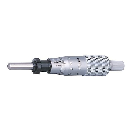 Micrometer Head, 0 to 25mm Range, Steel MPN:150-802