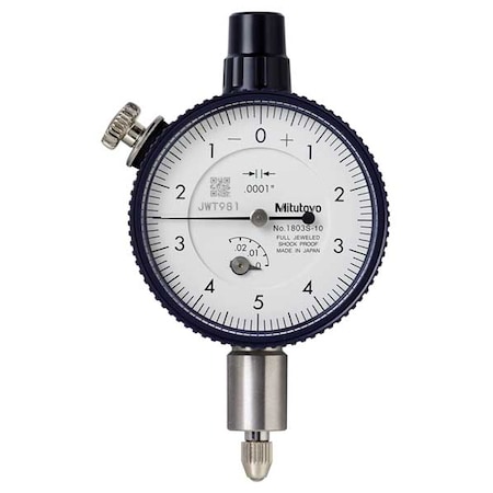 Dial Indicator, 0 to 0.025 In, 0-5-0 MPN:1803A-10