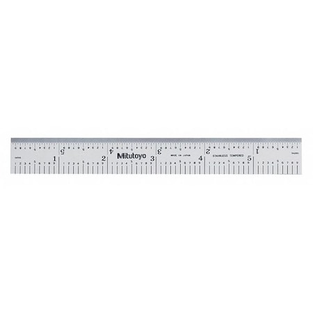 Steel Rule, 150x6 in, Silver MPN:182-107