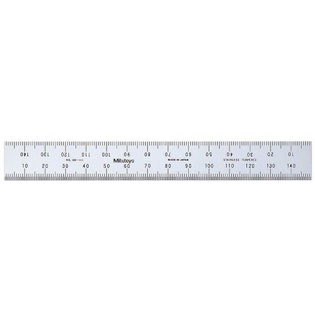 Rigid Rule, SS, 150 x 19mm, 1mm, 0.5mm MPN:182-111