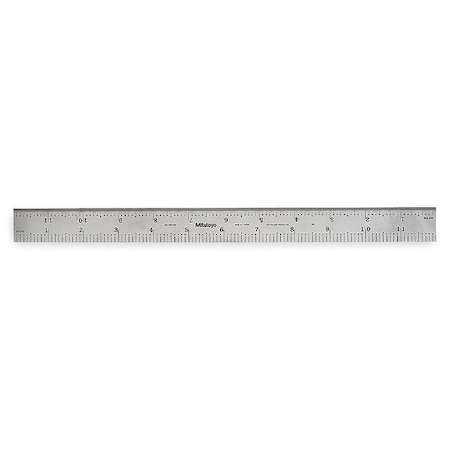 Steel Rule, Rigid, 12 In, 32/64/10/100ths MPN:182-123