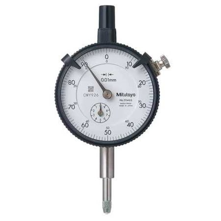 Dial Indicator, 0 to 10mm, 0-100 MPN:2046A-11