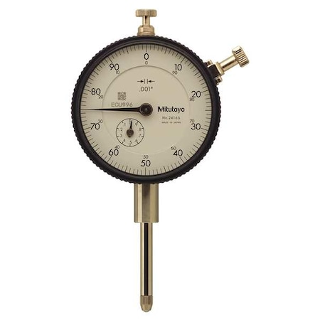 Dial Indicator, 0 to 1 In, 0-100 MPN:2416A-10CAL