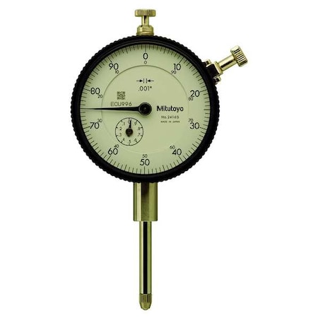 Dial Indicator, 0 to 1 In, 0-100 MPN:2416ACAL