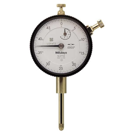 Dial Indicator, 0 to 1 In, 0-50 MPN:2776A