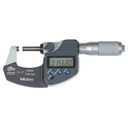 Mic, 0 to 1/0 to 25.4mm, Friction, NIST, Case MPN:293-335-32CAL