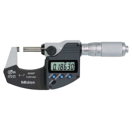 Mic, 0 to 1/0 to 25.4mm, Friction, NIST, Case MPN:293-348-32CAL